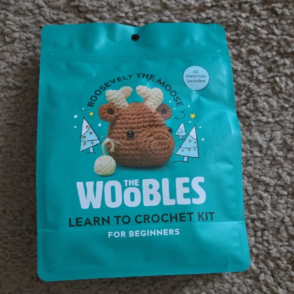 Woobles Crochet Kit - Moose